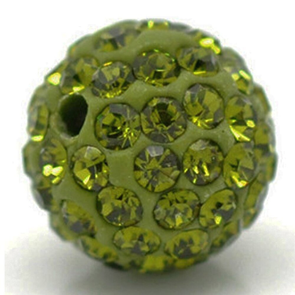 6919 Pave Czech Crystal Disco Ball Clay Beads fit Shamballa Jewelry 50pcs